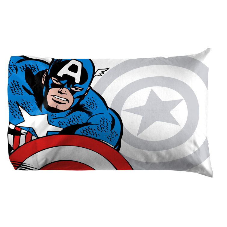Disney Marvel Comics Avengers Comic Cool 100 Cotton Pillowcase